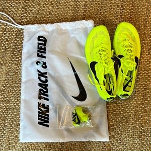 NEW Nike ZoomX Dragonfly Men's Track & Field Distance Spikes Volt Green 7